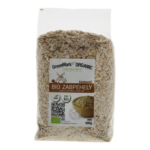 GreenMark bio zabpehely, kislevelű, 500 g