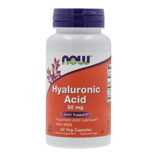 Now Hyaluronic Acid kapszula, 60 db