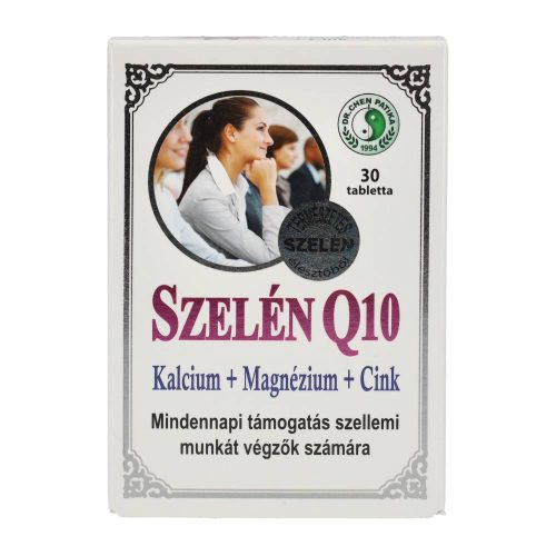 Dr. Chen szelén Q10 tabletta, kalcium, magnézium, cink, 30 db