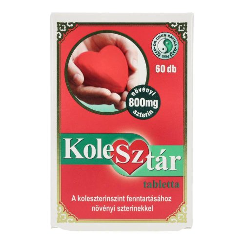 Dr. Chen Kolesztár koleszterintabletta, 60 db