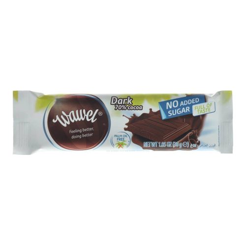Wawel étcsokoládé hozzáadott cukor nélkül, 30 g