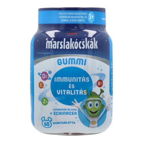 Walmark Marslakócskák Gummi étrend-kiegészítő, echinaceával, 60 db
