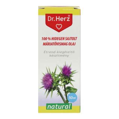 Dr. Herz máriatövismag olaj, hidegen sajtolt, 50 ml