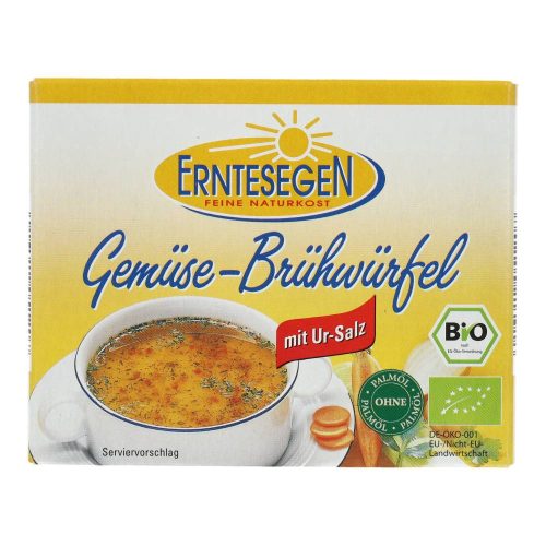 Erntesegen bio zöldségleveskocka, 6 db