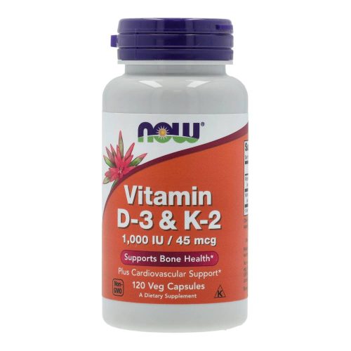 Now D3 & K2 vitaminkapszula, 120 db