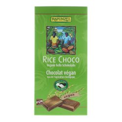 Rapunzel bio rizstejes csokoládé, 100 g