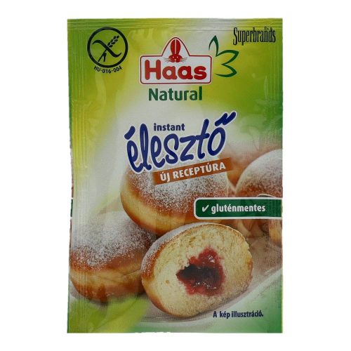 Haas Natural instant élesztő, 7 g