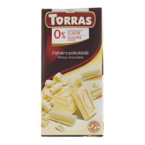 Torras fehércsokoládé, 75 g