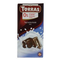 Torras tejcsokoládé, 75 g
