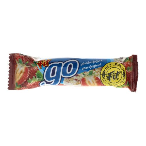 Fit Go gluténmentes müzliszelet, epres-joghurtos, 23 g