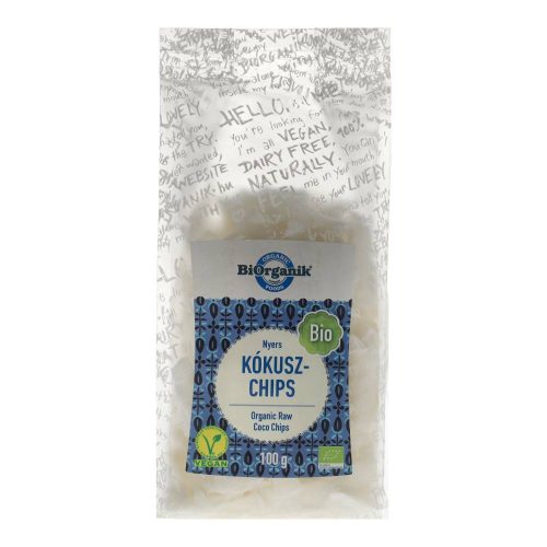 Biorganik bio kókuszcsipsz, 100 g