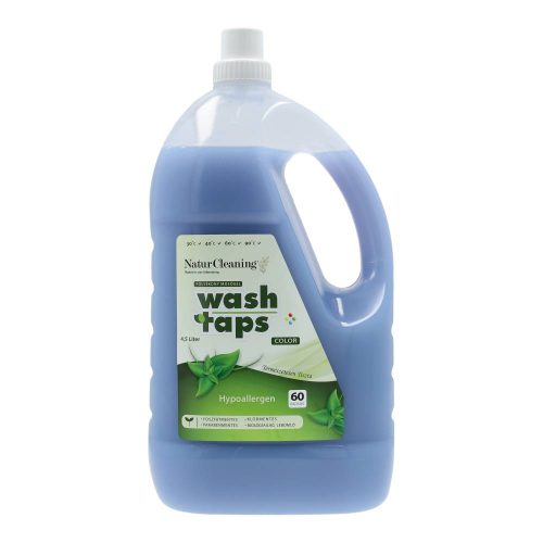 Natur Cleaning Wash Taps hipoallergén folyékony mosógél, színes ruhákhoz, 4500 ml