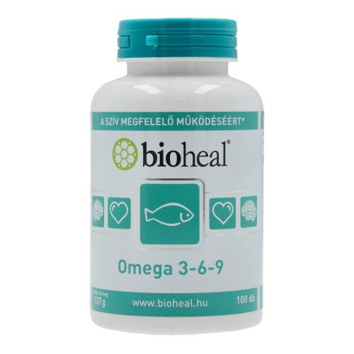 Bioheal Omega 3-6-9 kapszula, 100 db