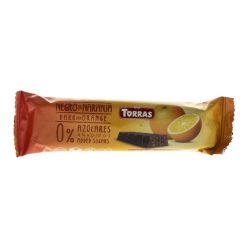 Torras étcsokoládé-szelet édesítővel, narancsos, 35 g