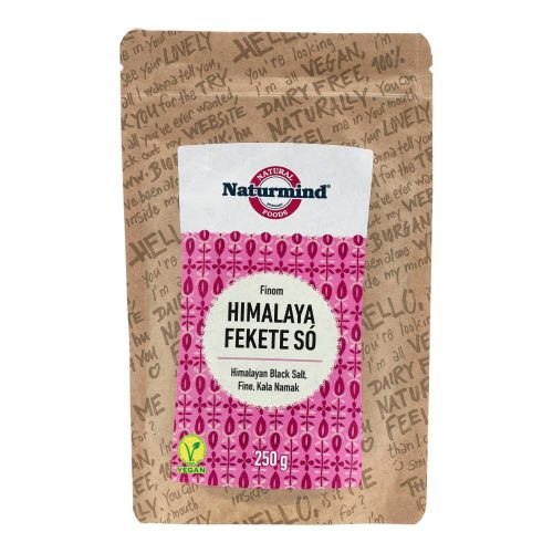 Naturmind Himalaya fekete só, finom, 250 g