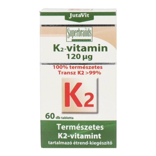 Jutavit természetes K2-vitamin, 60 db