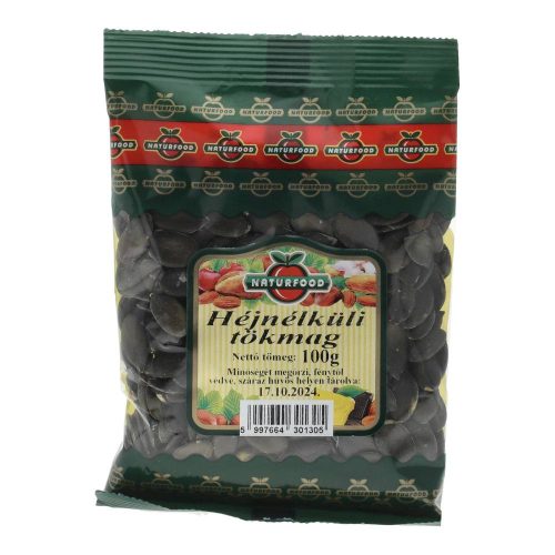 Naturfood héjnélküli tökmag, 100 g