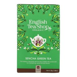 English Tea Shop bio sencha zöld tea, filteres, 20 db