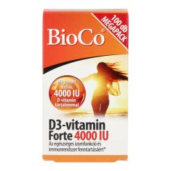 Bioco D3-vitamin, forte, 4000 IU, 100 db