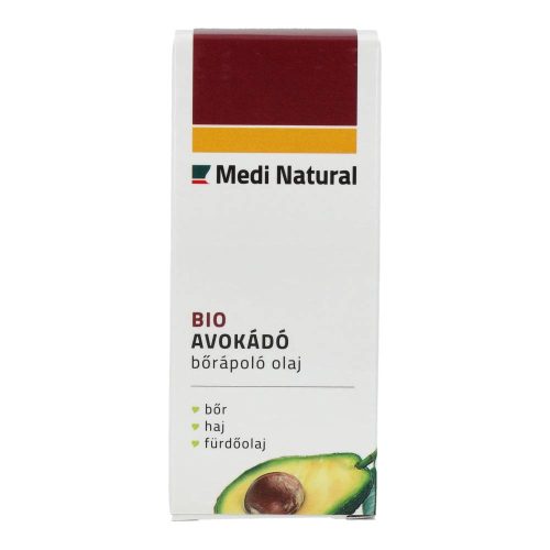Medi Natural bio avokádó bőrápoló olaj, 20 ml