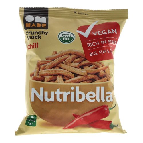 Nutribella snack rudacskák, chilis, 70 g