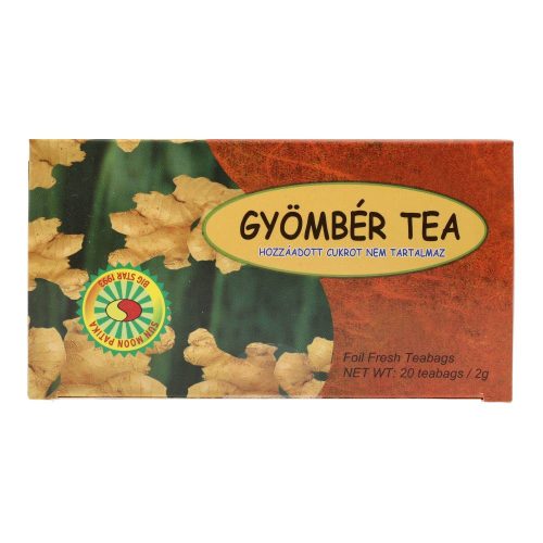 Sun Moon gyömbér tea, 20 filter