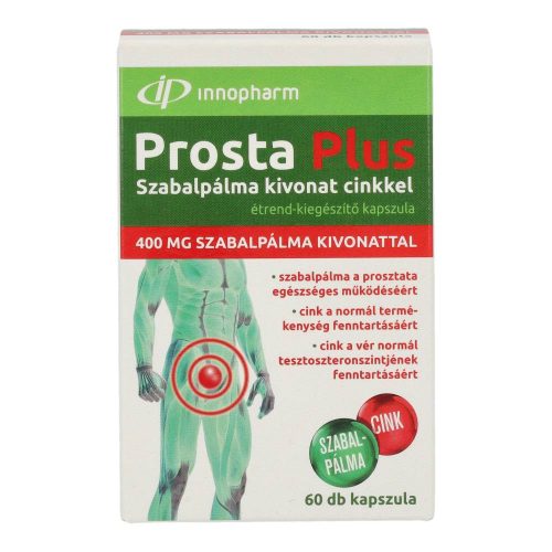Innopharm Prosta Plus szalmapálma kivonat, cinkkel, 60 db