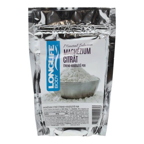 LongLife Body Mineral Selection magnézium citrát, 120 g