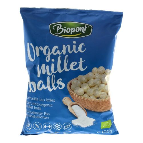 Biopont bio kölesgolyó, enyhén sós, 100 g