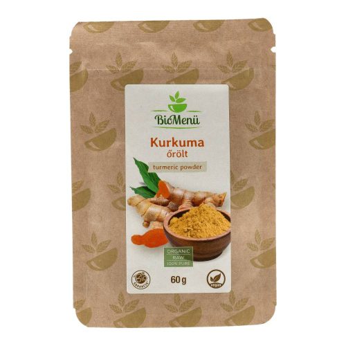 Biomenü bio kurkuma, őrölt, 60 g