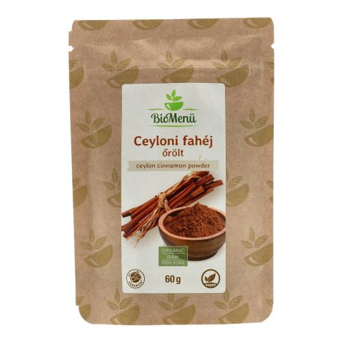 Biomenü ceyloni fahéj, őrölt, 60 g
