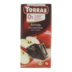 Torras étcsokoládé, almás, 75 g