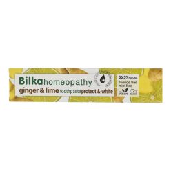   Bilka Homeopathy homeopátiás fogkrém, gyömbér-lime, 75 ml