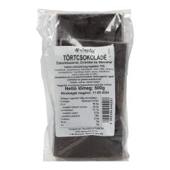 Paleolit étcsokoládé eritrittel, tört, 500 g