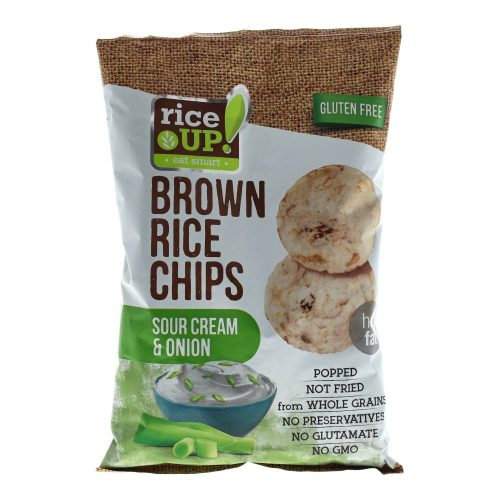 Rice UP barnarizs-csipsz, hagymás-tejfölös, 60 g