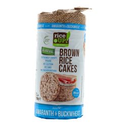   Rice UP puffasztott barnarizs-szelet, amaránt-hajdina, 120 g