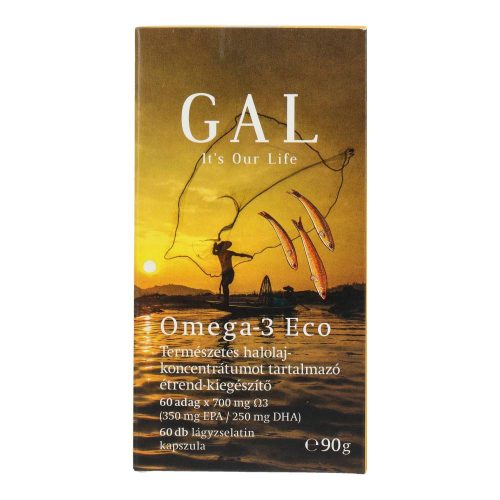 GAL Omega-3 Eco halolajkapszula, 60 db