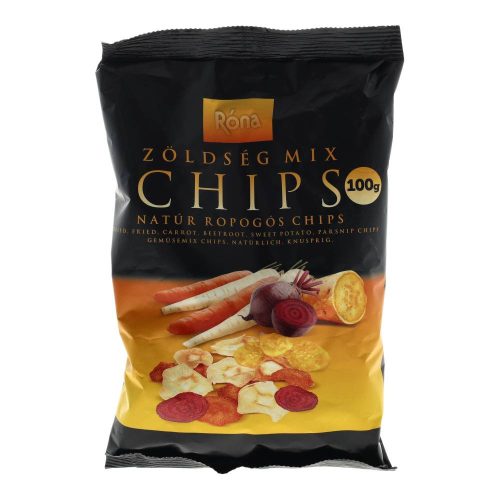 Róna zöldség mix csipsz, natúr, 100 g
