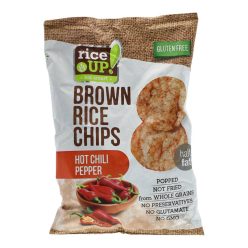 Rice UP barnarizs-csipsz, csípős chilis, 60 g