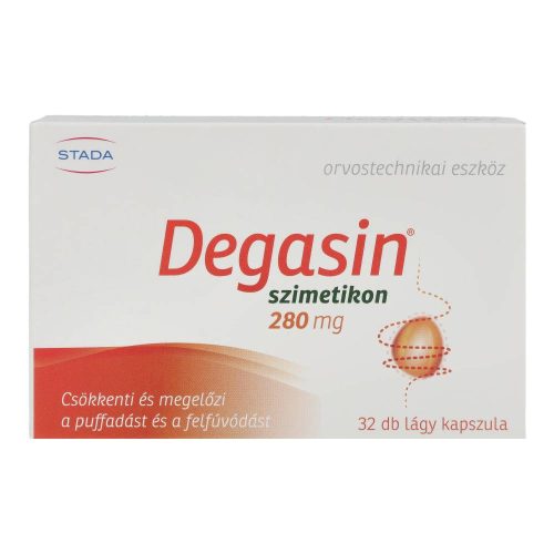 Walmark Degasin szimetikon kapszula, puffadásra-hasfeszülésre, 32 db