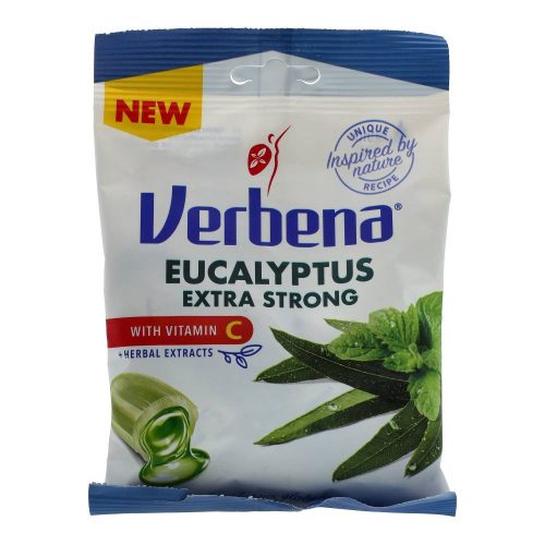 Verbena gyógynövényes cukorka, eukaliptusz, 60 g