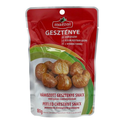 Maroni hámozott gesztenye snack, 80 g