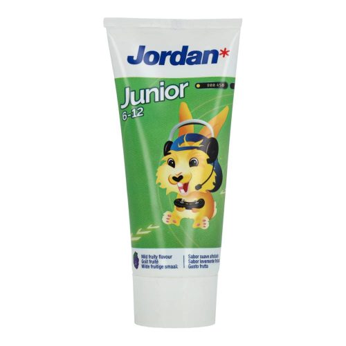 Jordan Junior gyermek fogkrém, 6-12 éves korig, 50 ml