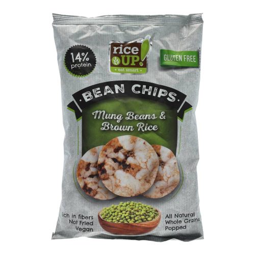 Rice UP Bean barnarizs-csipsz mungóbabbal, 60 g
