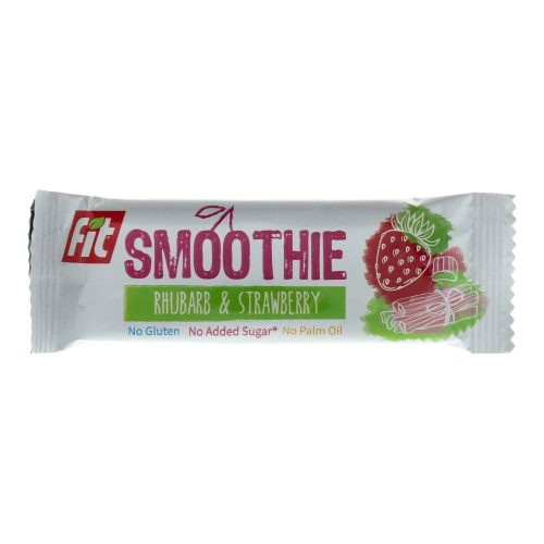 Fit smoothie szelet, epres-rebarbarás, 32 g