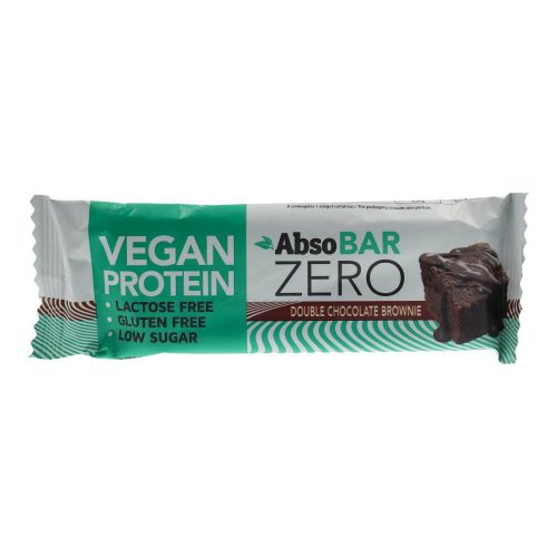 AbsoBAR Zero proteinszelet, duplacsokis brownie, 40 g