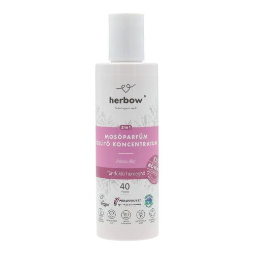 Herbow Tündöklő Hercegnő mosóparfüm, rózsa illat, 200 ml