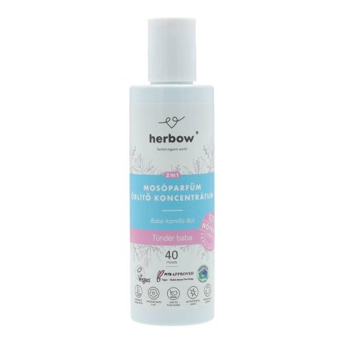Herbow Tündér baba mosóparfüm öblítőkoncentrátum, baba-kamilla illat, 200 ml