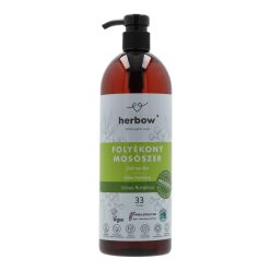   Herbow folyékony mosószer, színes ruhákhoz, zöld tea illattal, 1000 ml