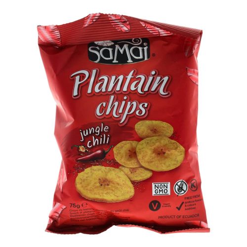 Samai plantain chips, csípős chili, 75 g